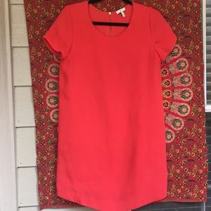 JOIE Silk Dress in a Beautiful Orange//Easy Fit